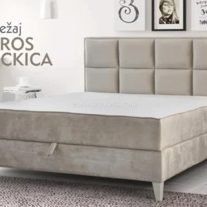 Francuski ležaj Toros kockica